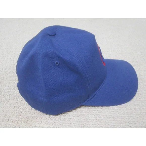 Chicago Cubs Hat Cap Snapback Blue Cooperstown Collection Patch MLB One Size - Picture 5 of 9